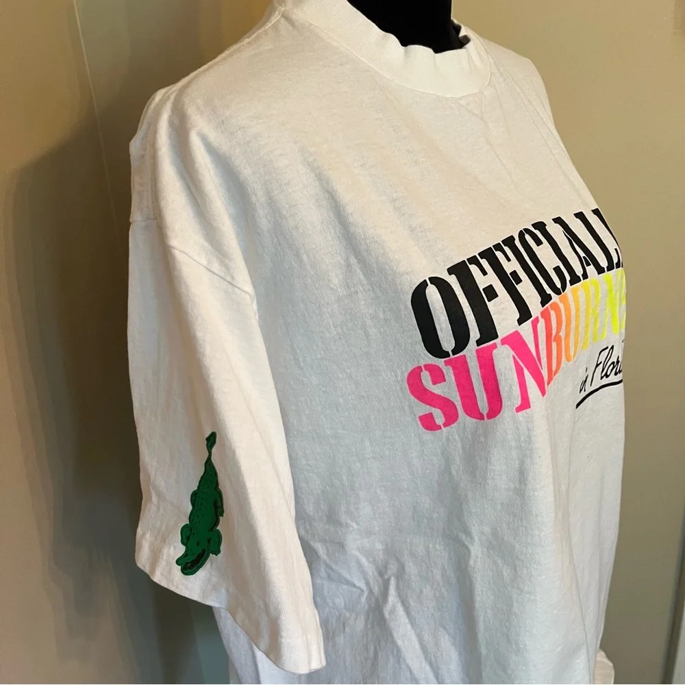 Vintage FLORIDA “Sunburned” XL T-shirt Single Stitch